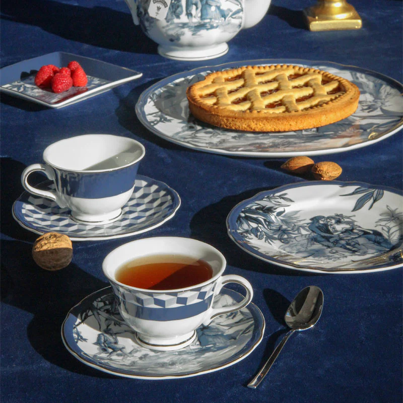 Set 2 tazze da Tè Versailles  Ciotola Creazioni - Bomboniere, confetti e  idee regalo